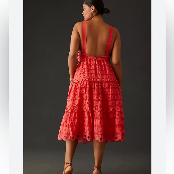 Anthropologie Dresses & Skirts - Anthropologie Maeve Eyelet Halter Dress